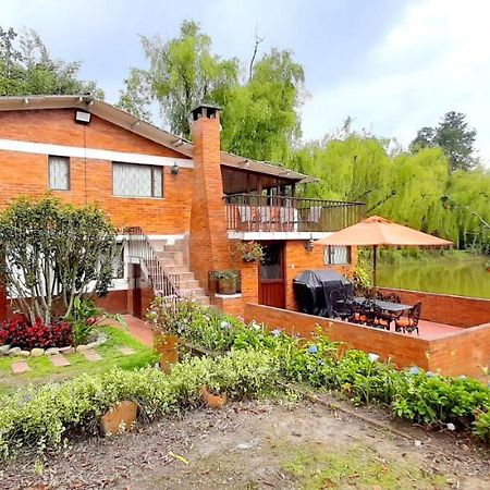 Hacienda Moncora Cabana Lago P 1 El Rosal Kültér fotó